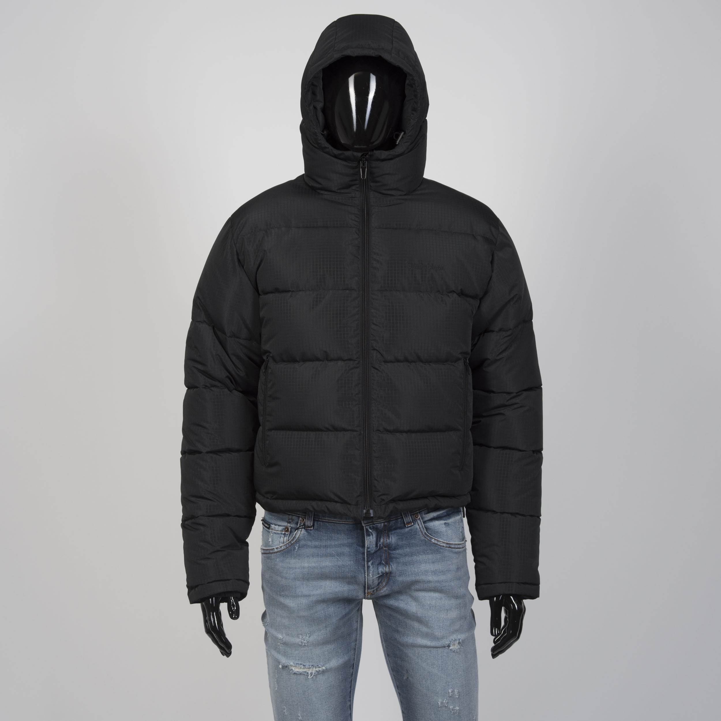 quilted ripstop down jacket