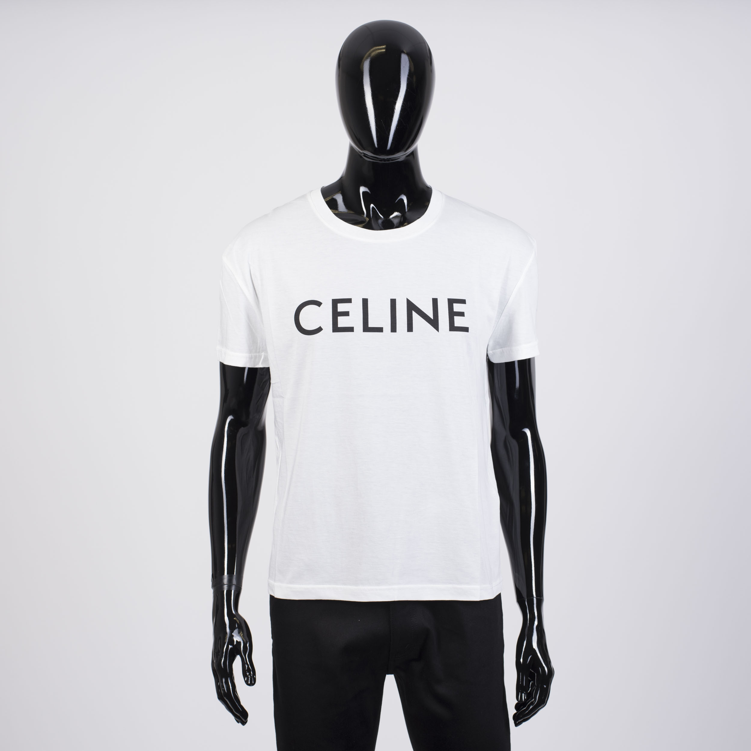 Celine Logo T Shirt Factory Sale, 60% OFF | www.ingeniovirtual.com